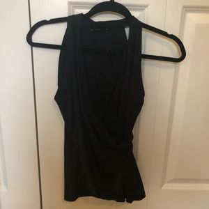 Never worn Lafayette rouched top